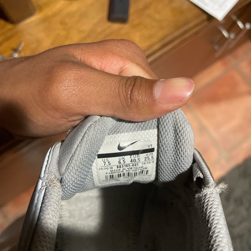 Nike Light Gray Athletic Shoes